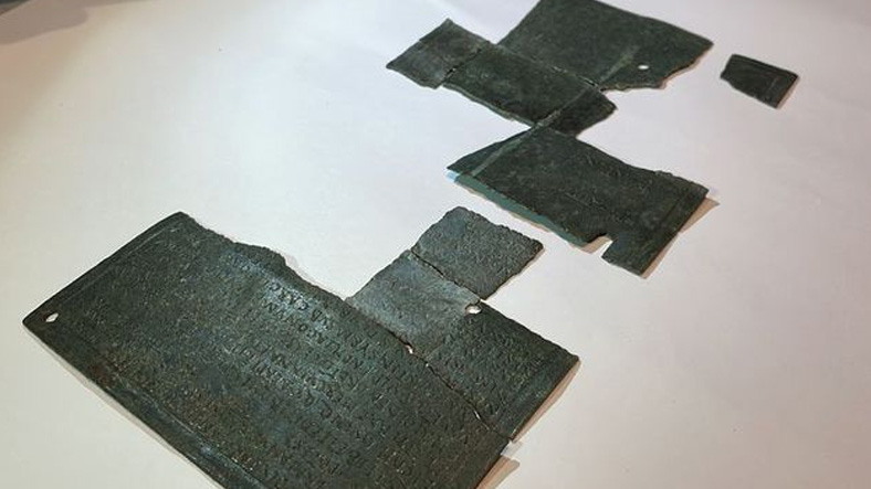Adıyaman'da antik askeri diploma bulundu