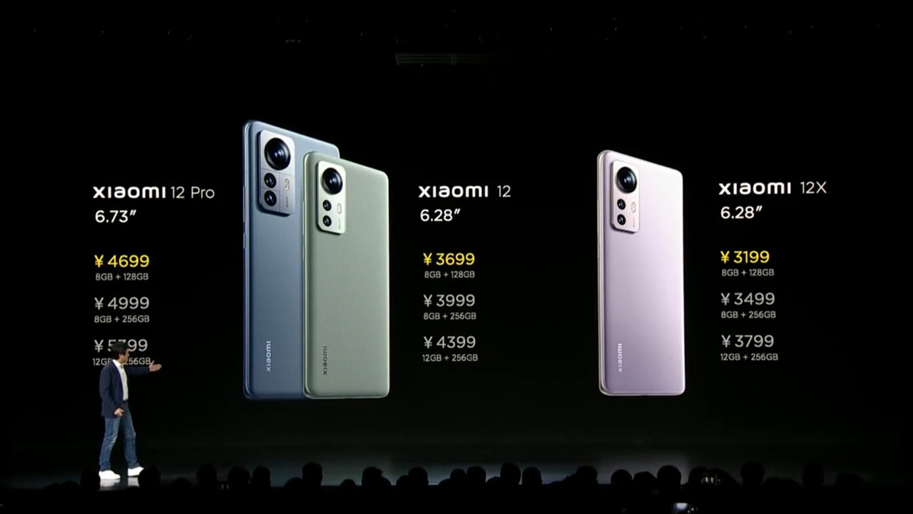 Xiaomi 12 ailesi