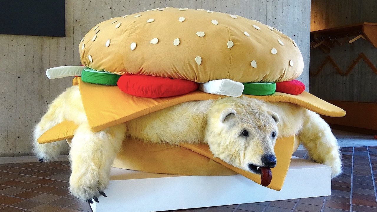 polar bear eat