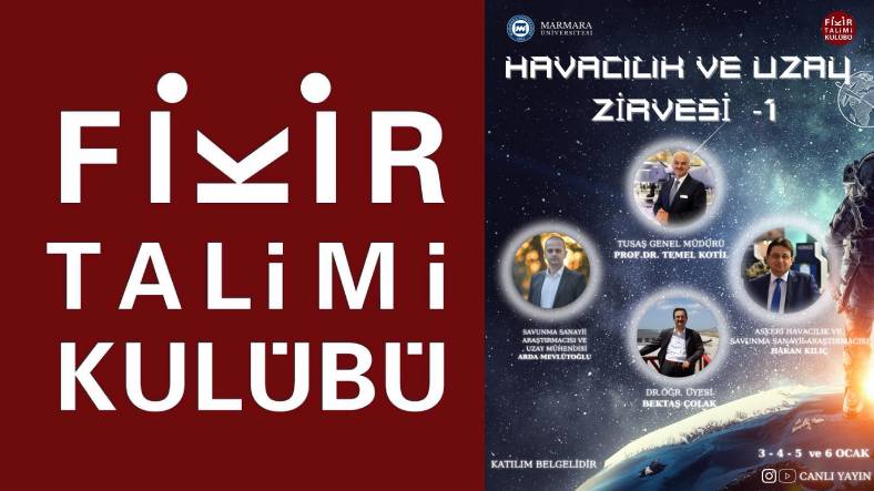 Marmara Üniversitesi Fikir Talimi Kulübü'nün Düzenlediği Havacılık ve Uzay Zirvesi Başladı