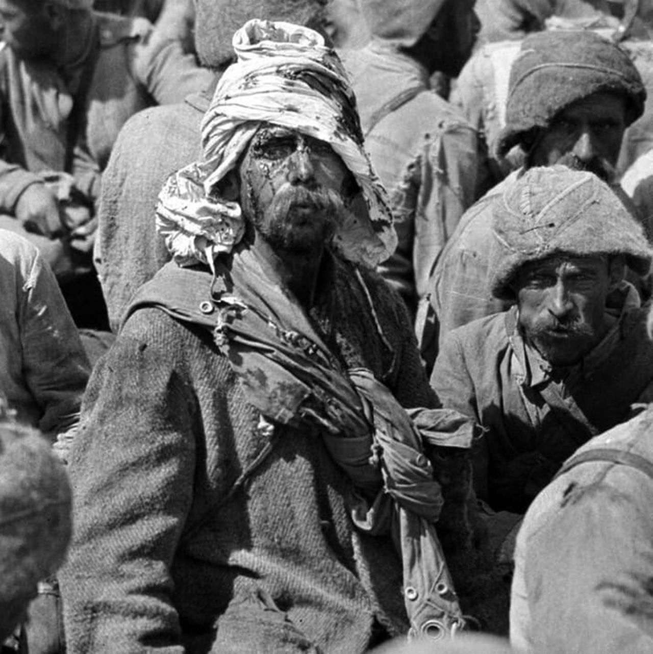 captive turkish soldier