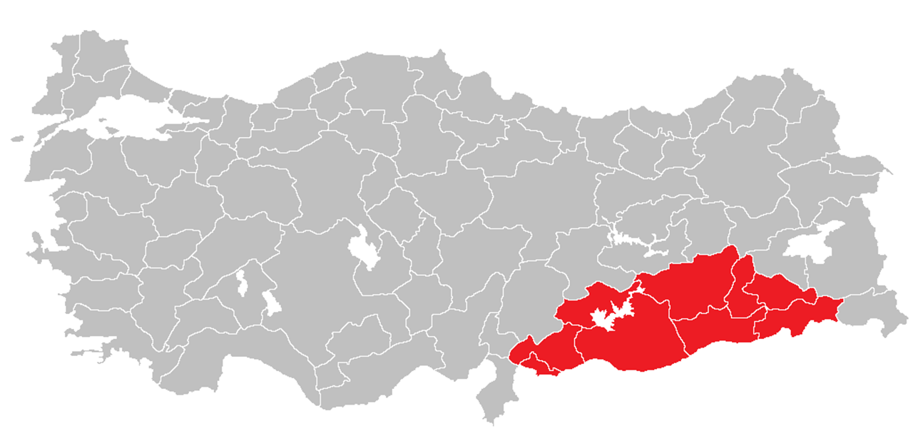 southeastern Anatolia region