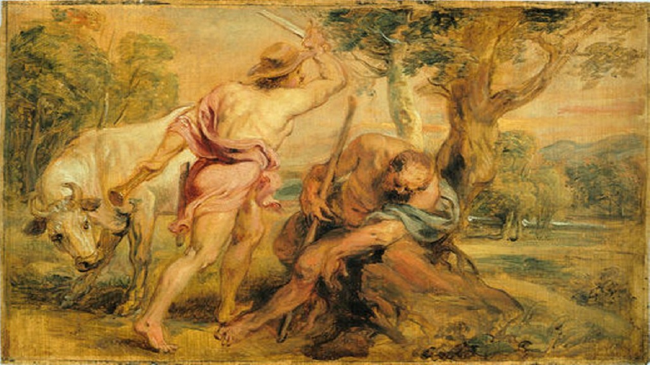 The myth of Hermes and Io