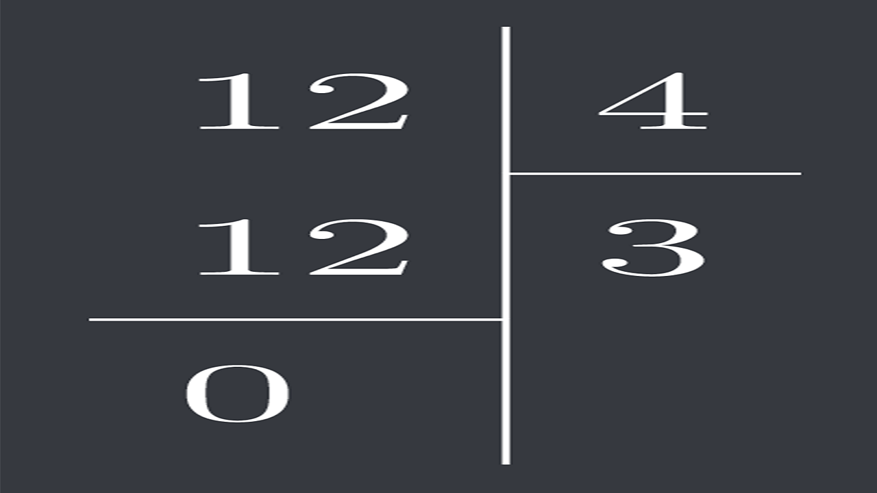 keep dividing until it reaches 0