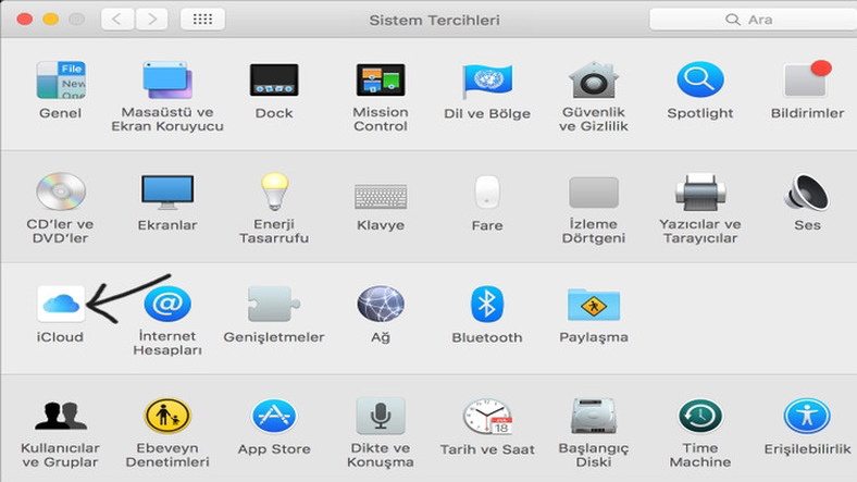 mac system preferences menu