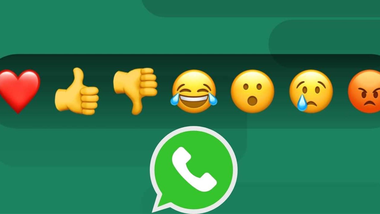 emoji reactions whatsapp