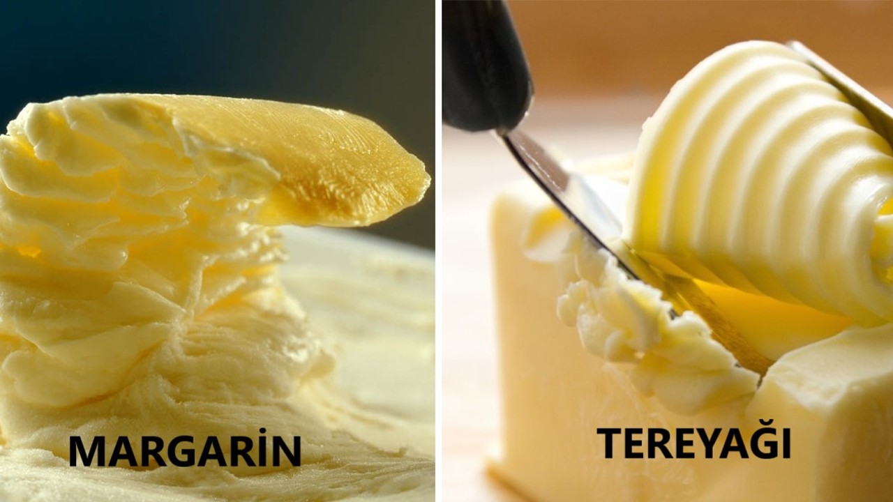 margarine and butter 