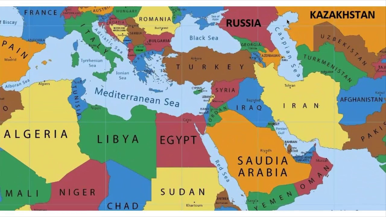 Yüksek Çözünürlüklü Dünya ve Türkiye Siyasi Haritası (Tüm Ülkeler ve Şehir İsimleri ile)