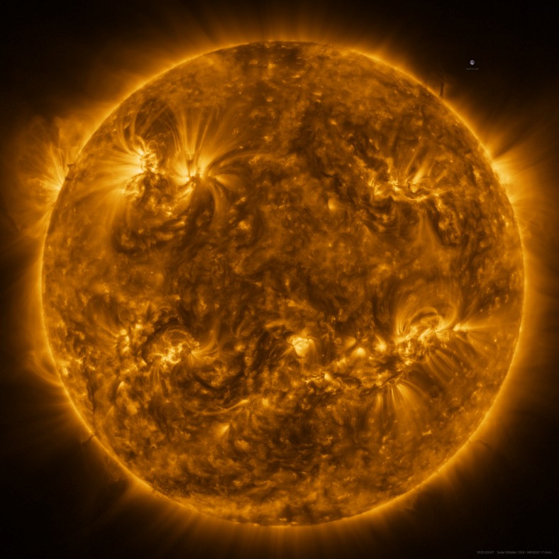 Güneş'in en yüksek çözünürlüklü fotoğrafı