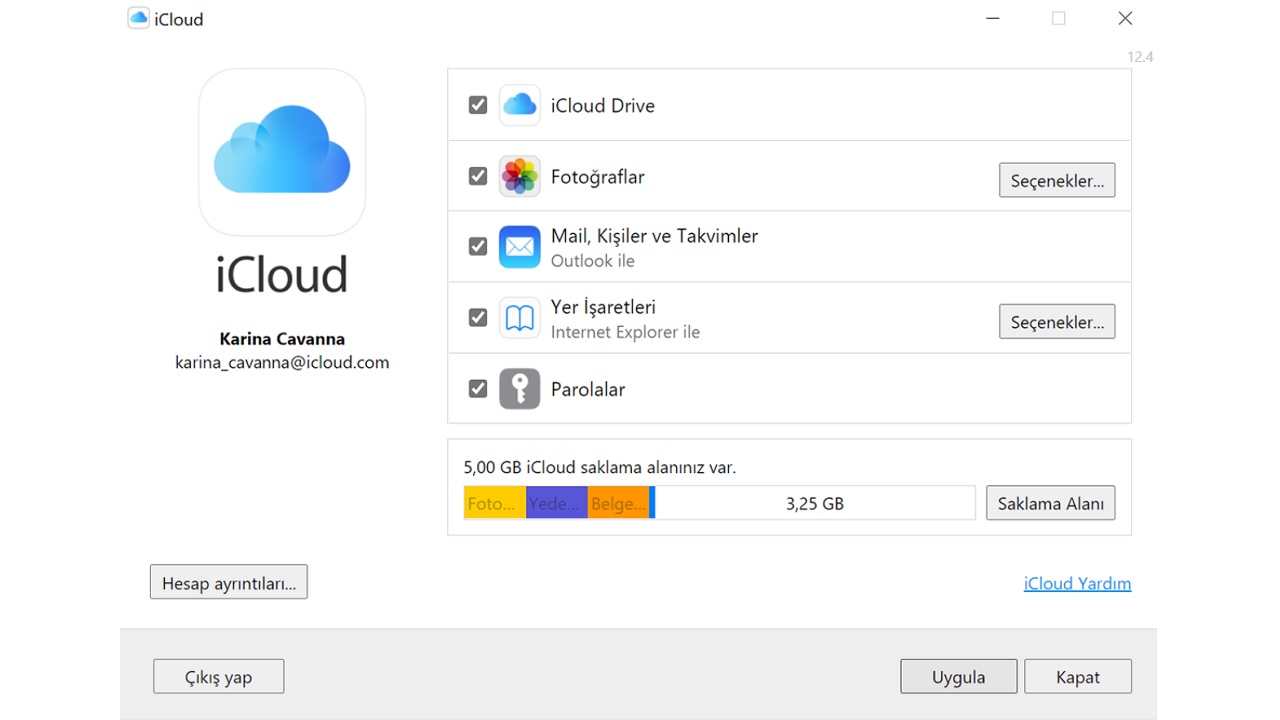 icloud username