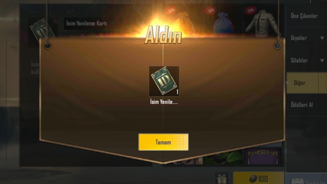 How to change PUBG mobile name?