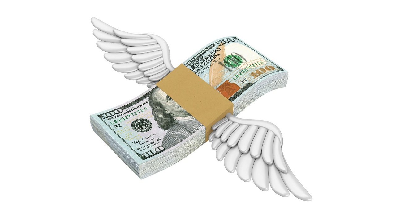 winged money emoji