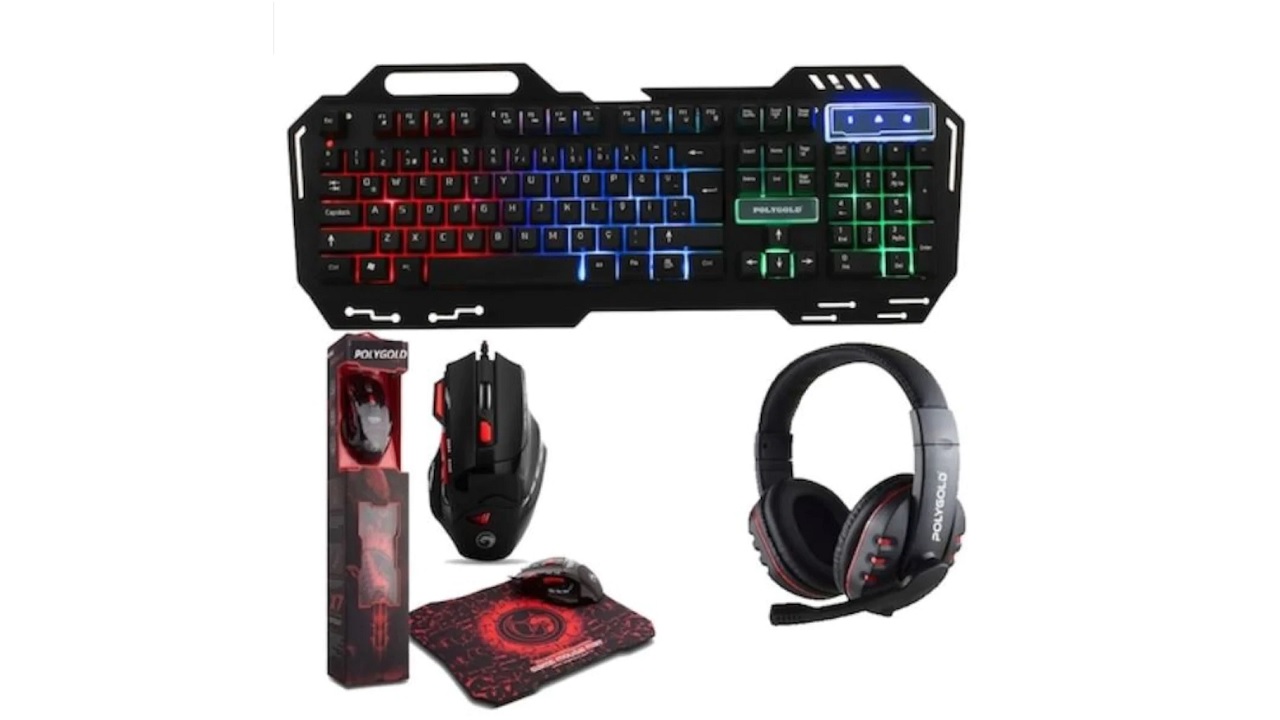 keyboard, mouse, headset, set