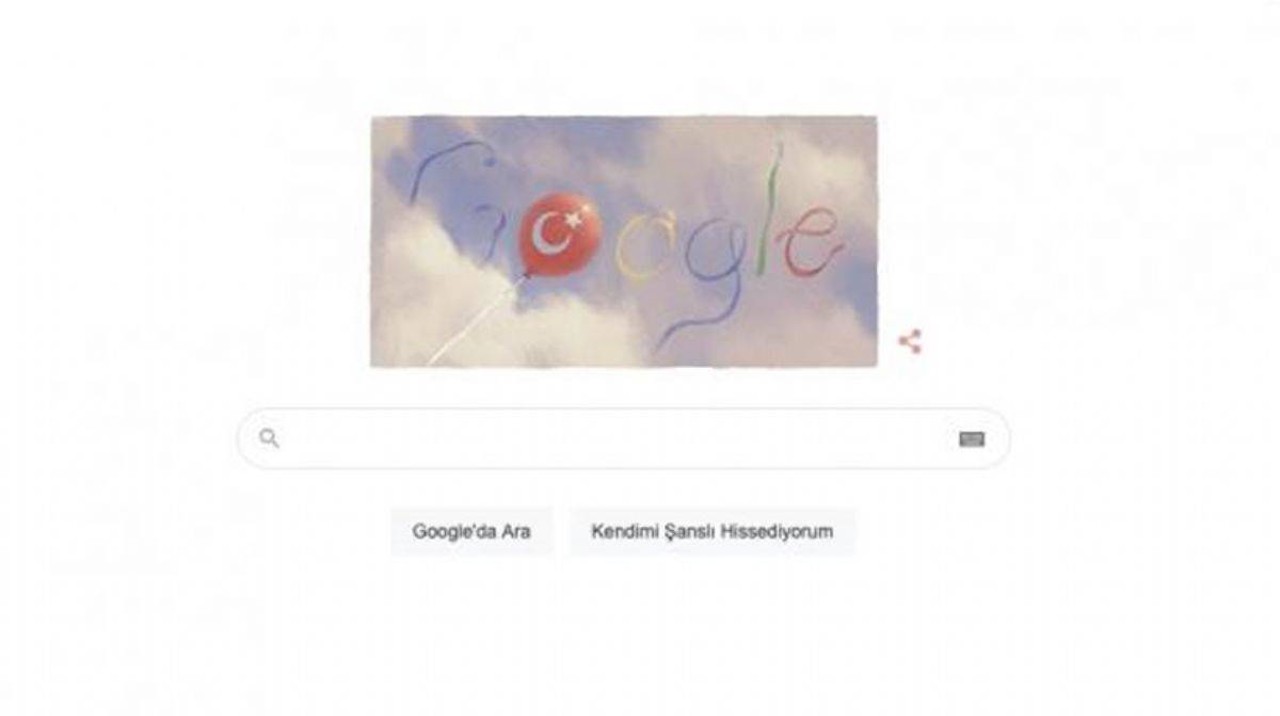 Google, 23 Nisan'ı Özel Bir Doodle ile Kutladı