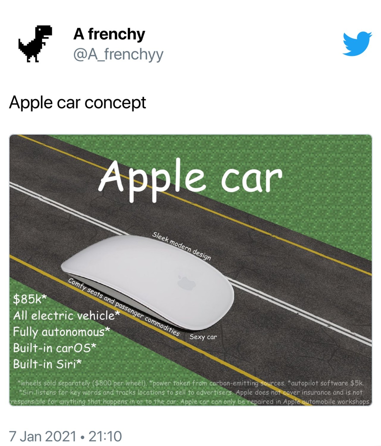 Apple car fikri