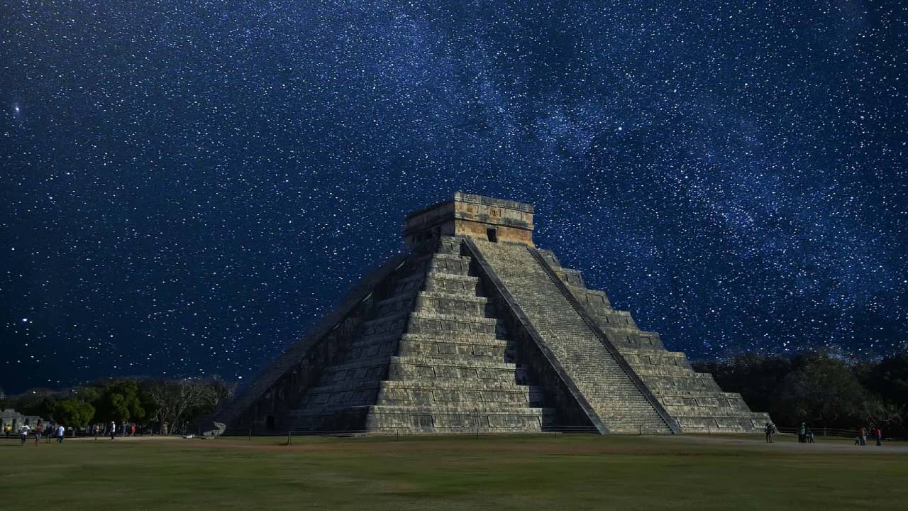 Meksika Kukulkan piramit