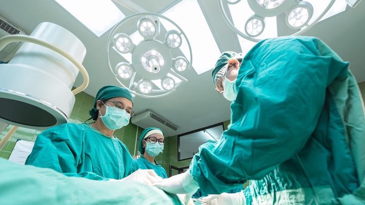 doctor in operating room