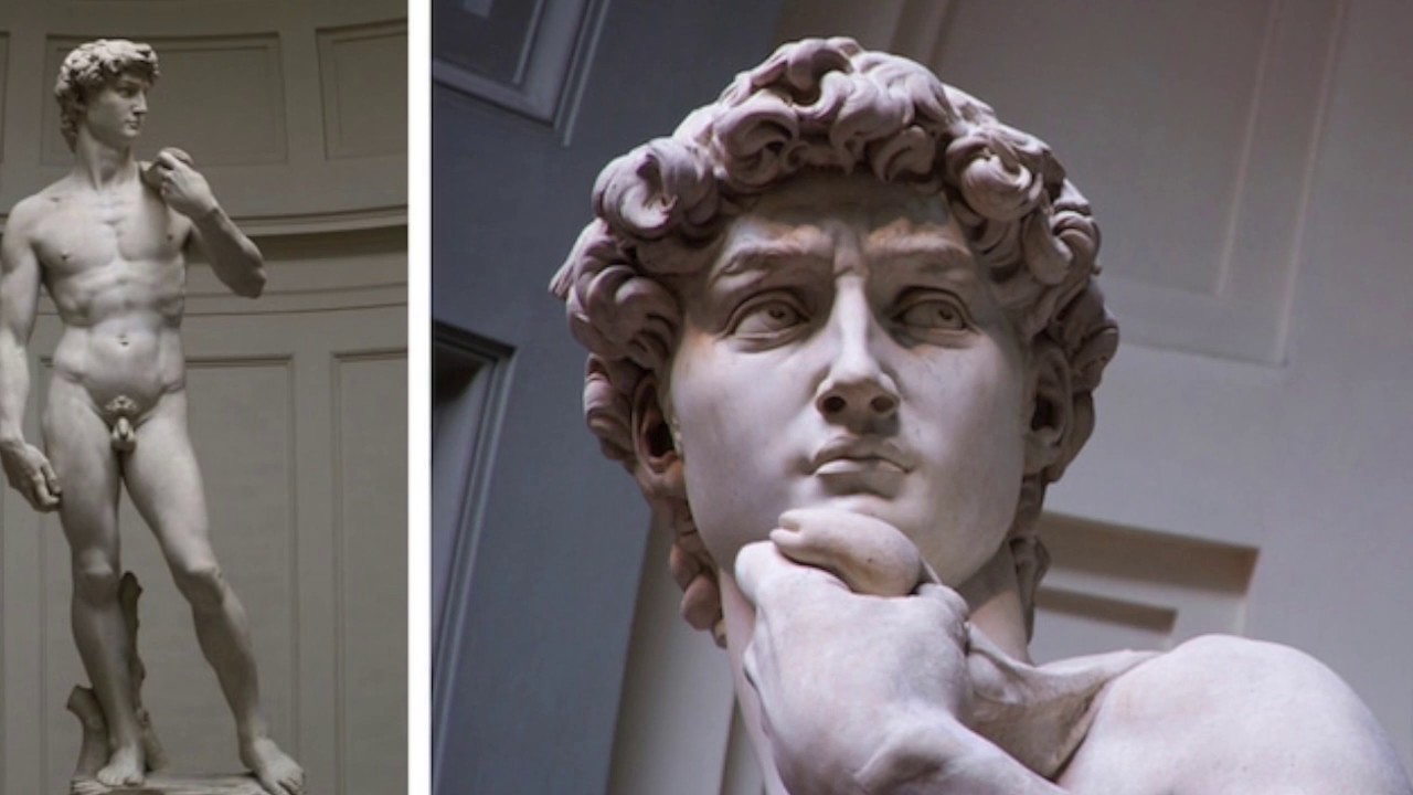 Michelangelo, statue of David