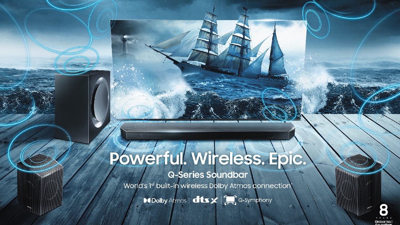 Samsung, Dünyanın İlk Kablosuz ’Dolby Atmos Destekli’ Ev Sinema Sistemini Duyurdu
