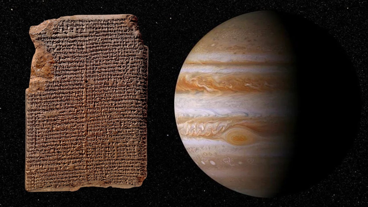 Babylonian tablet jupiter