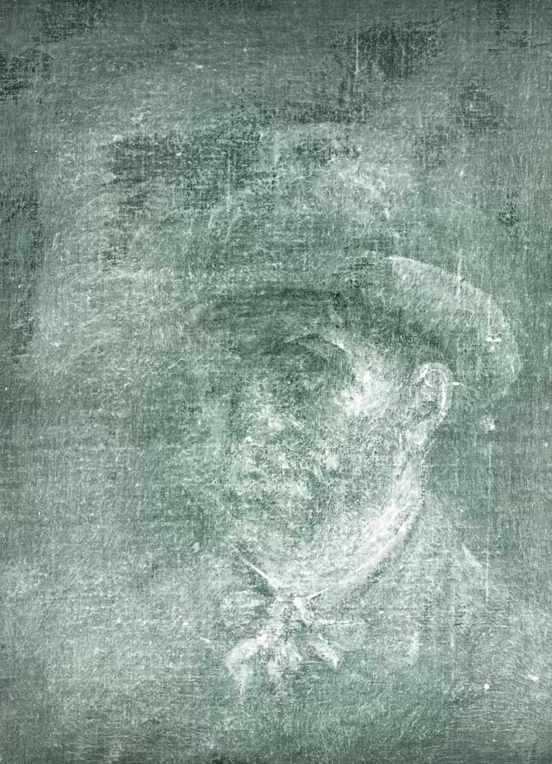 Van Gogh secret self-portrait