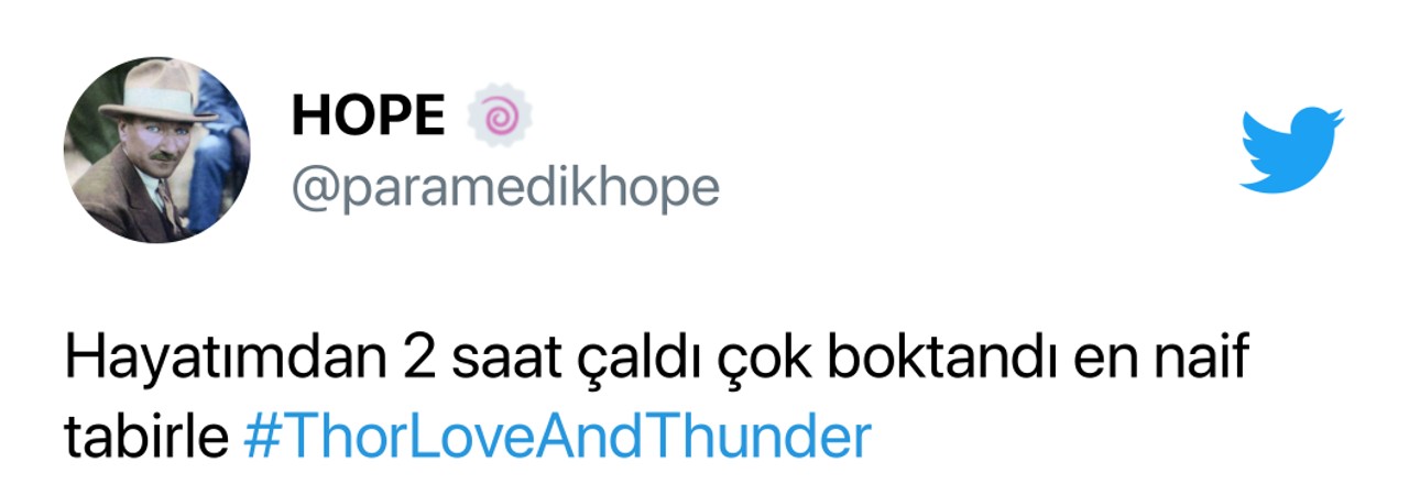 Thor: Love and Thunder reaction