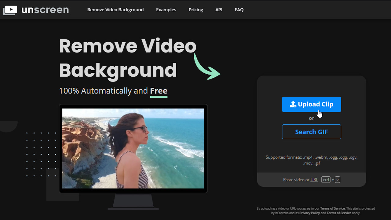 unscreen video background removal