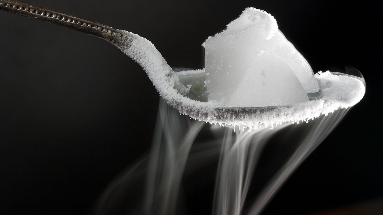 dry ice