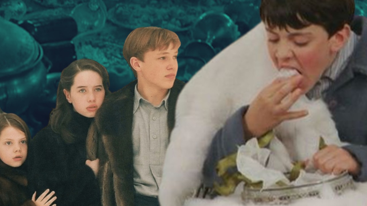The Chronicles of Narnia Edmund eating Turkish delight