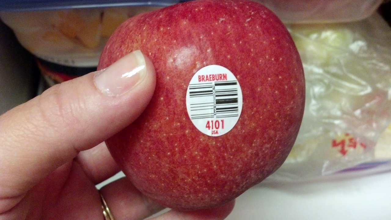 fruit vegetable label