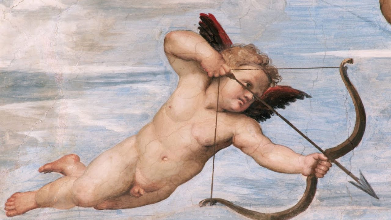 Eros, the god of love in Greek mythology 