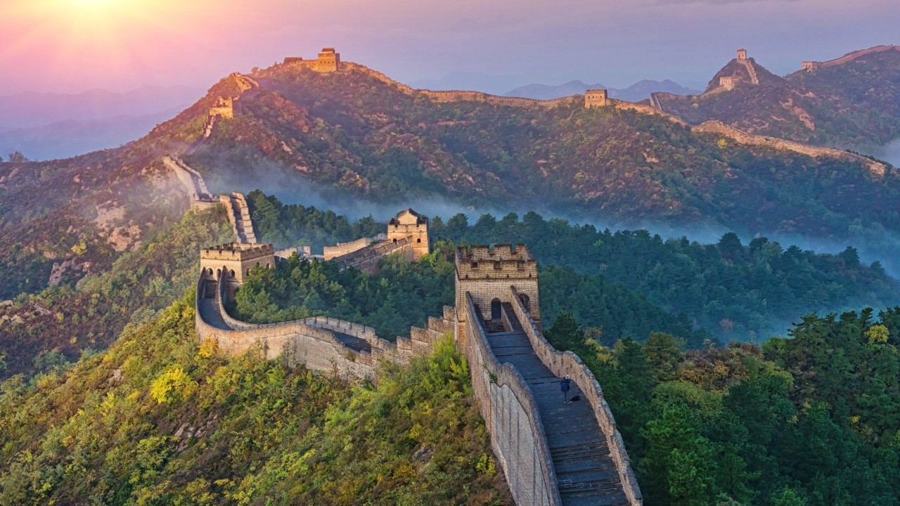 the Great Wall of China