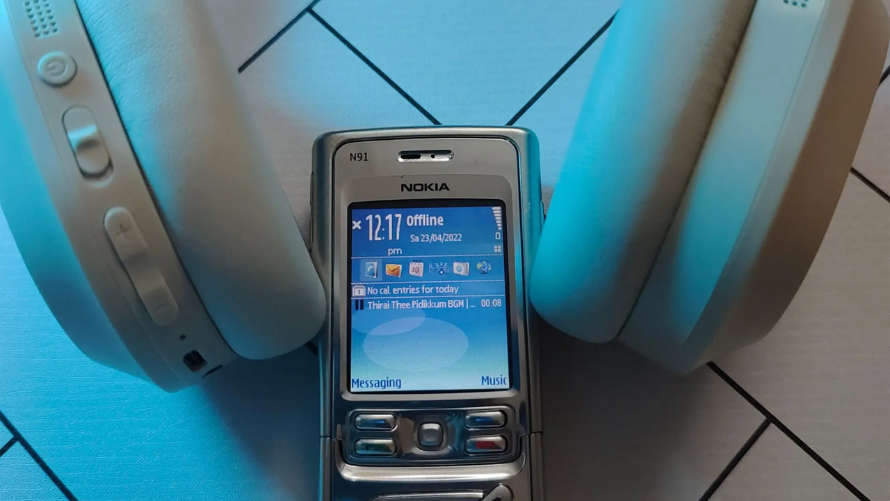 Nokia N91 chrome