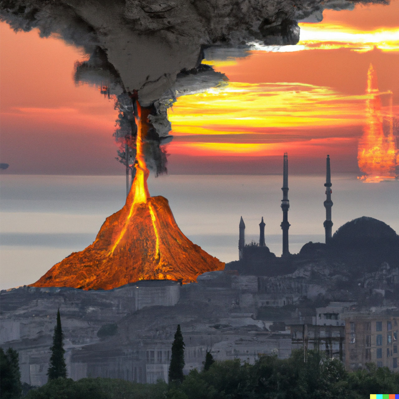 Istanbul volcano artificial intelligence