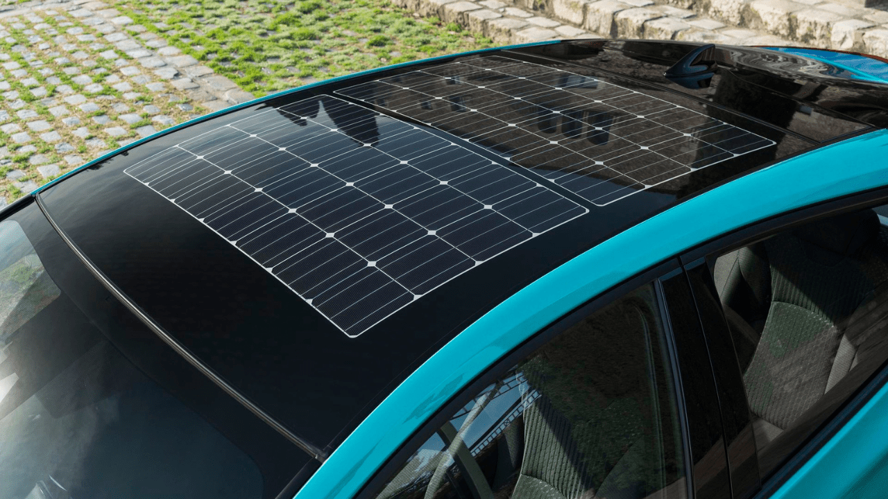 solar panel car