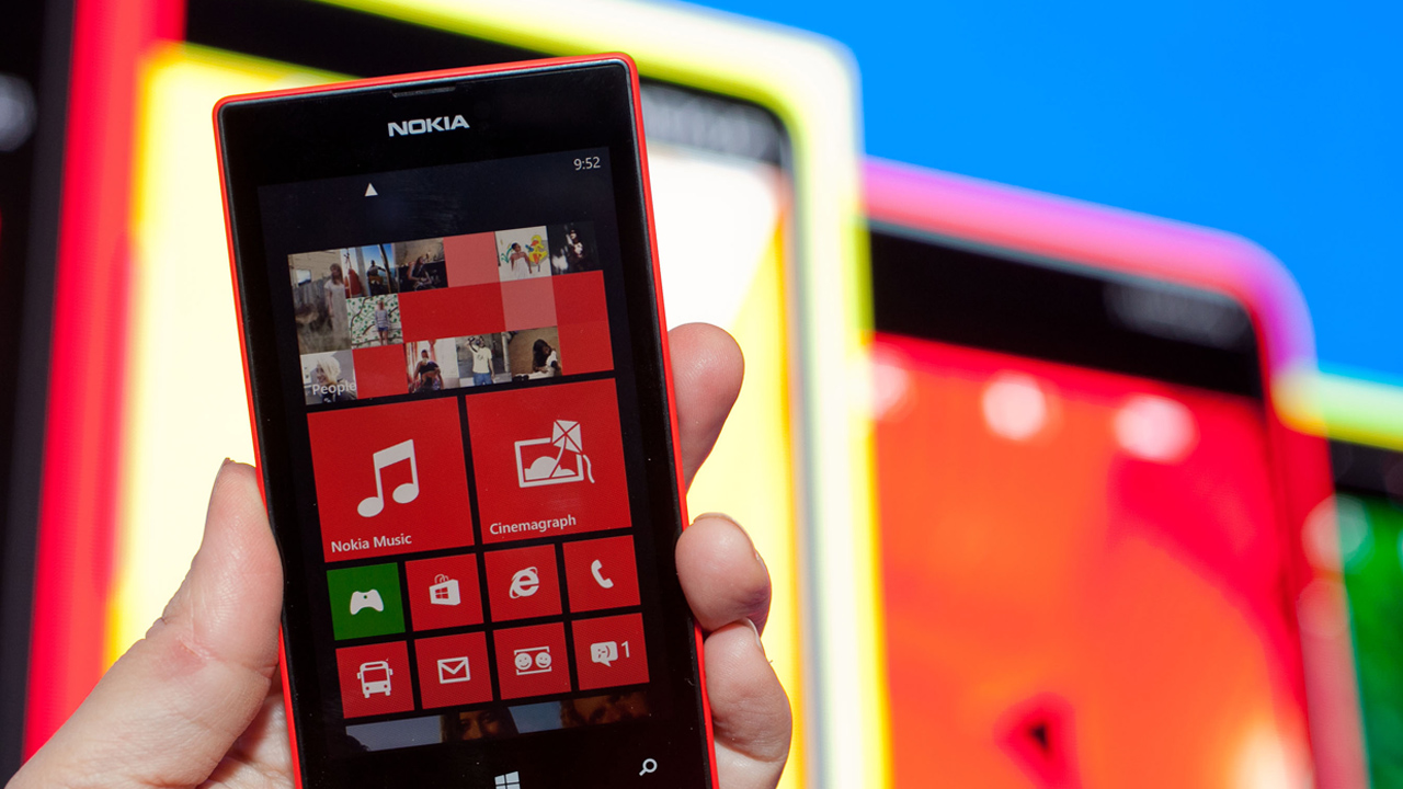 Lumia 520 red