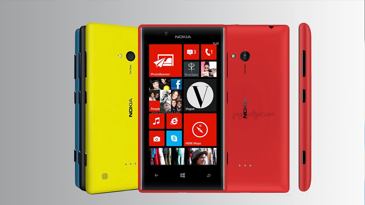 Lumia 520 renk seçenekleri