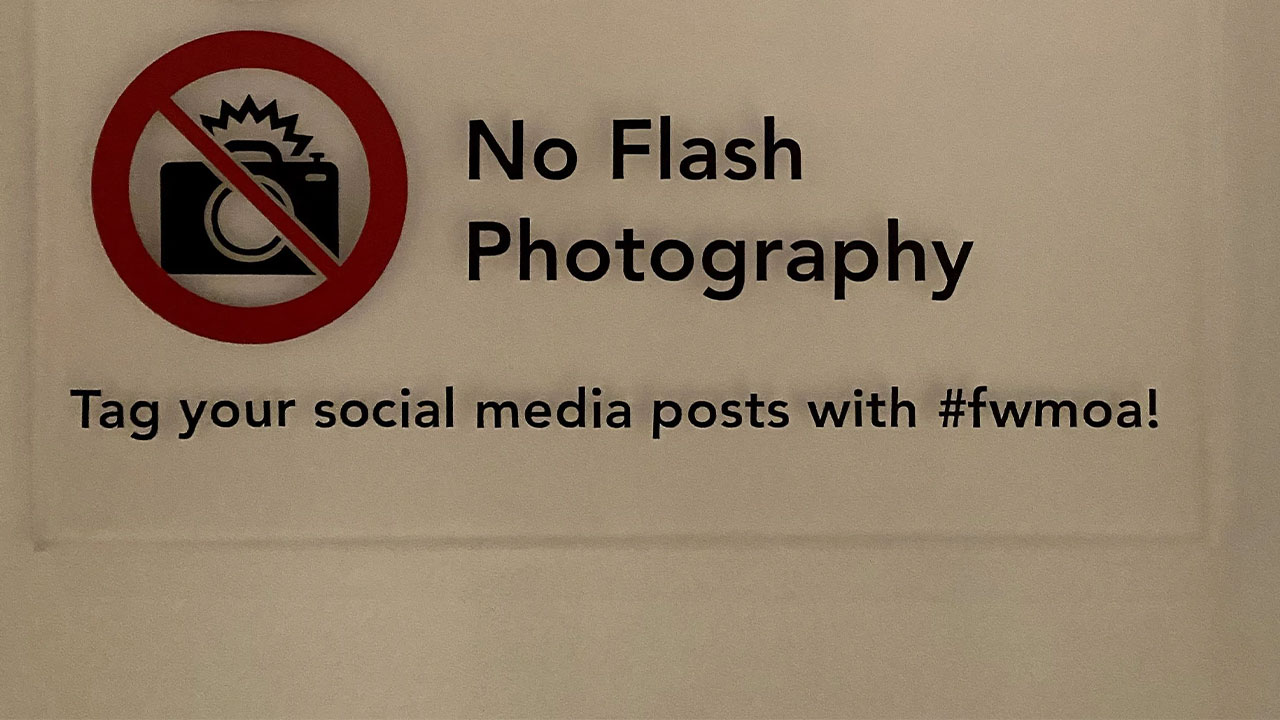 Flash prohibited