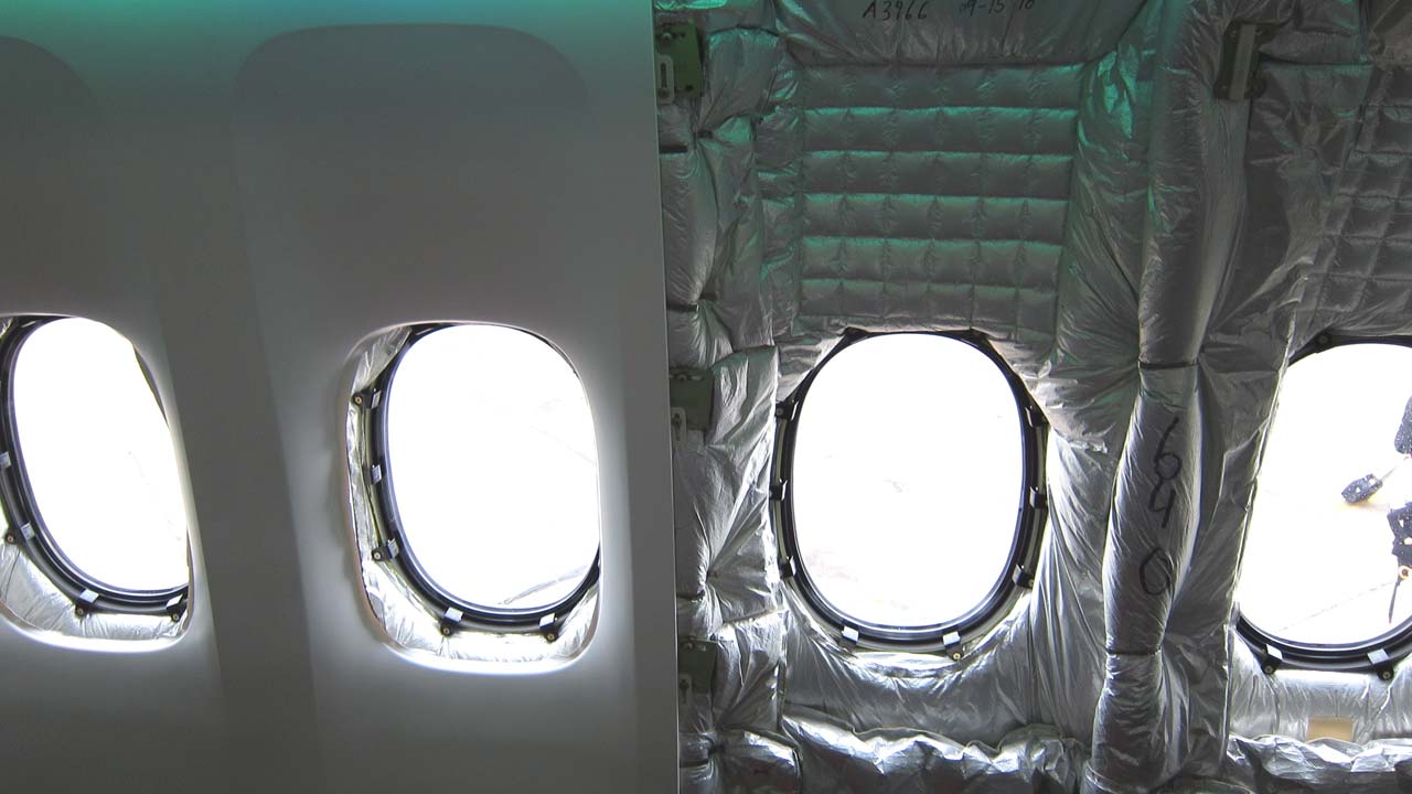 uçak kabini