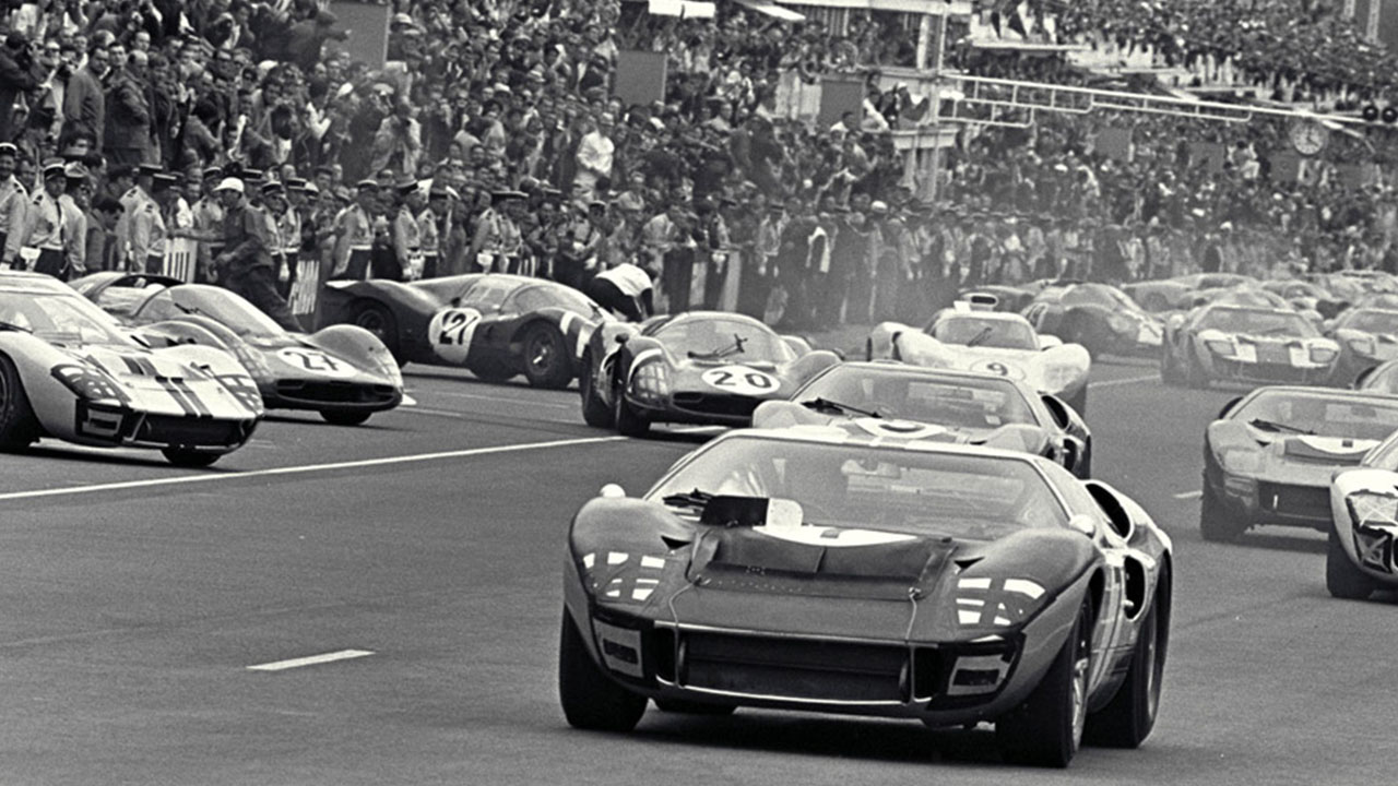Le Mans Ford top 3
