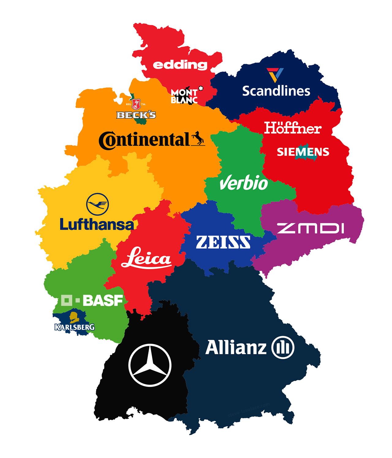 Almanya harita