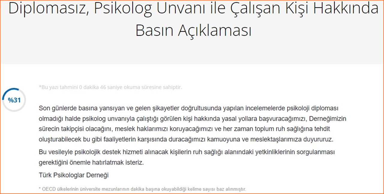 Turkish Association of Psychologists