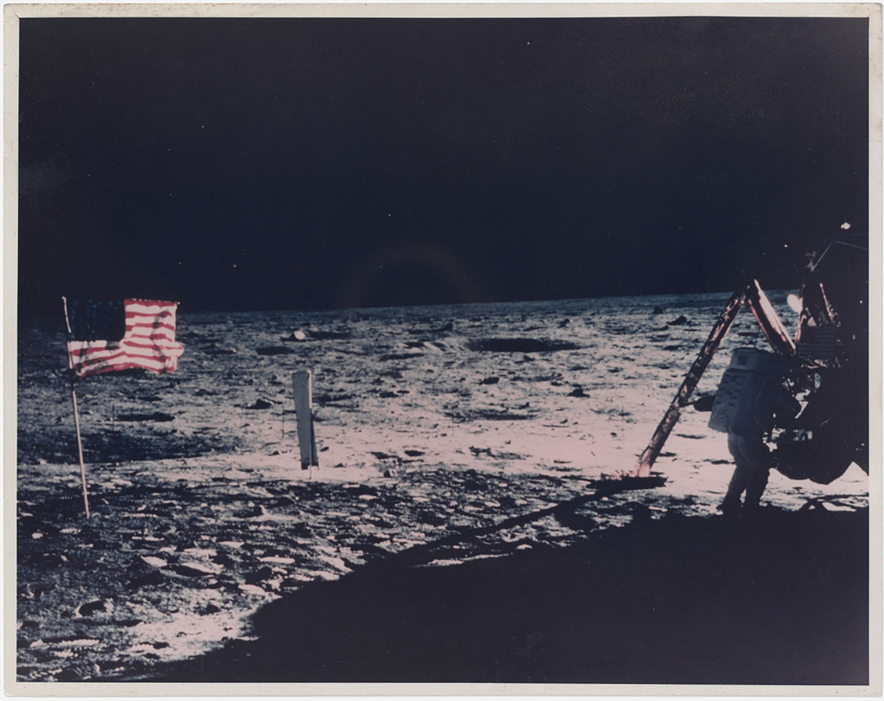 Neil Armstrong’un Ay’daki tek fotoğrafı