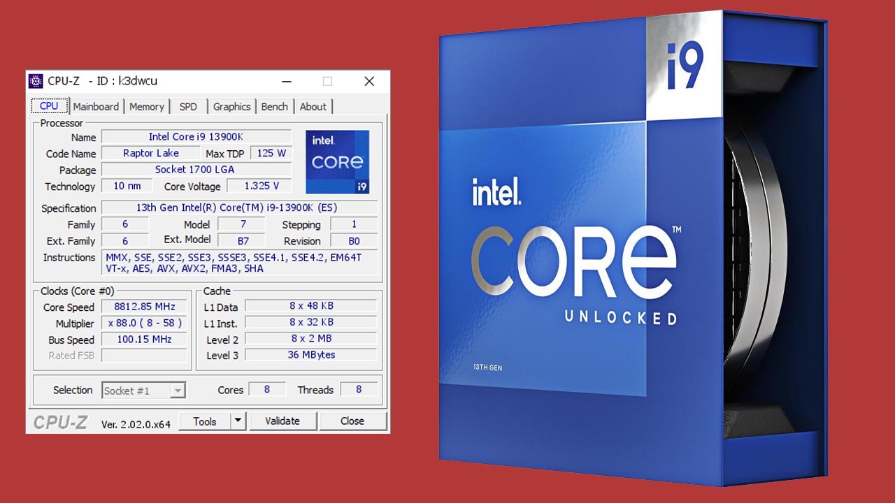 Intel Core i9-13900K 
