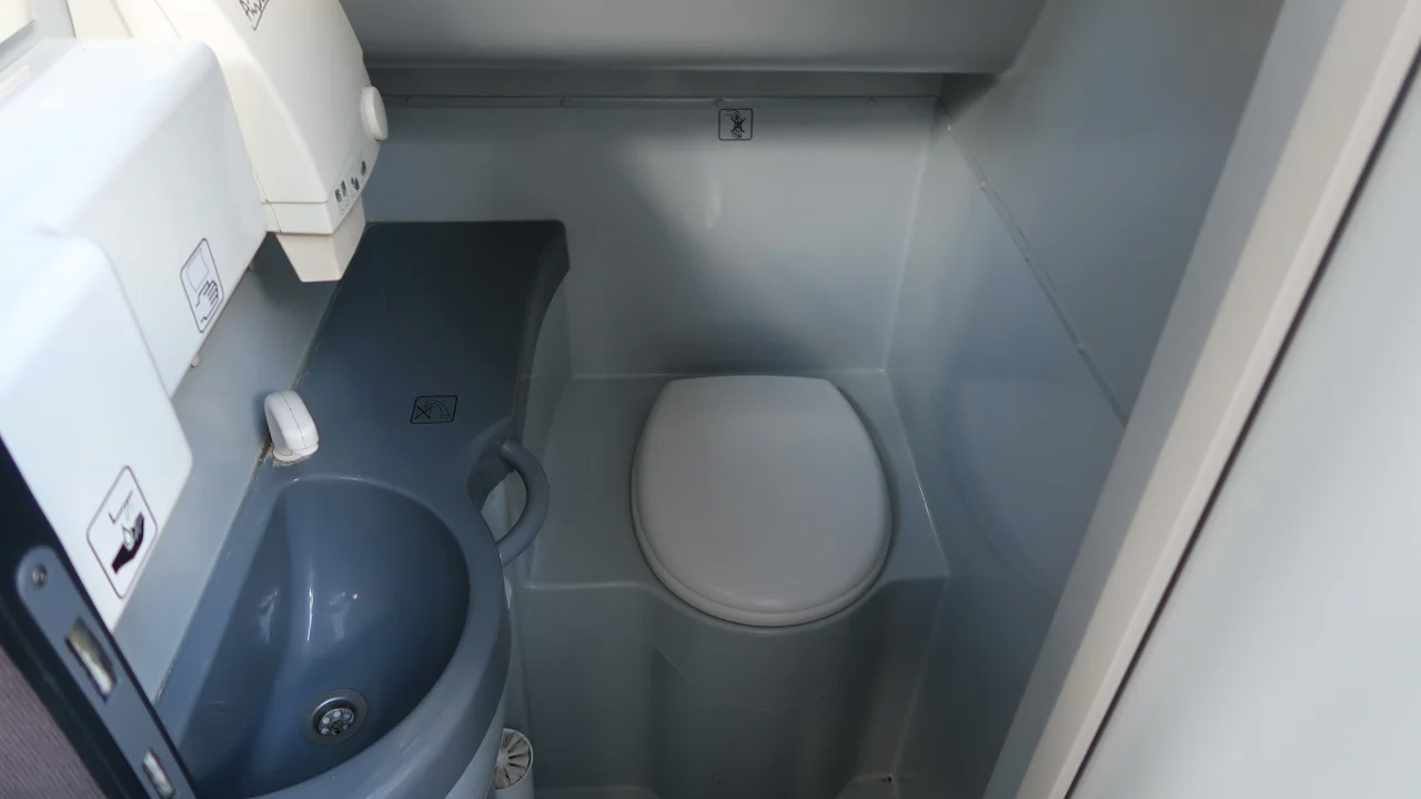 Toilets on buses