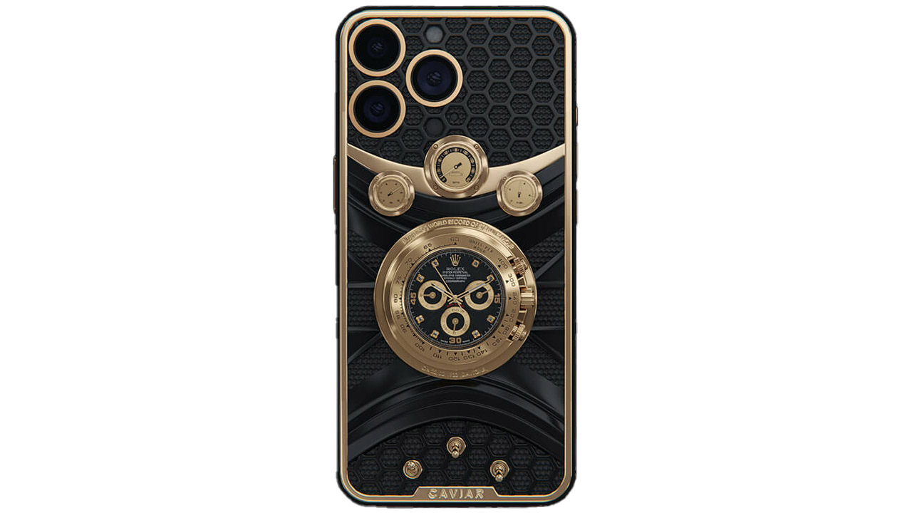 Caviar iPhone 14 Pro Max gold