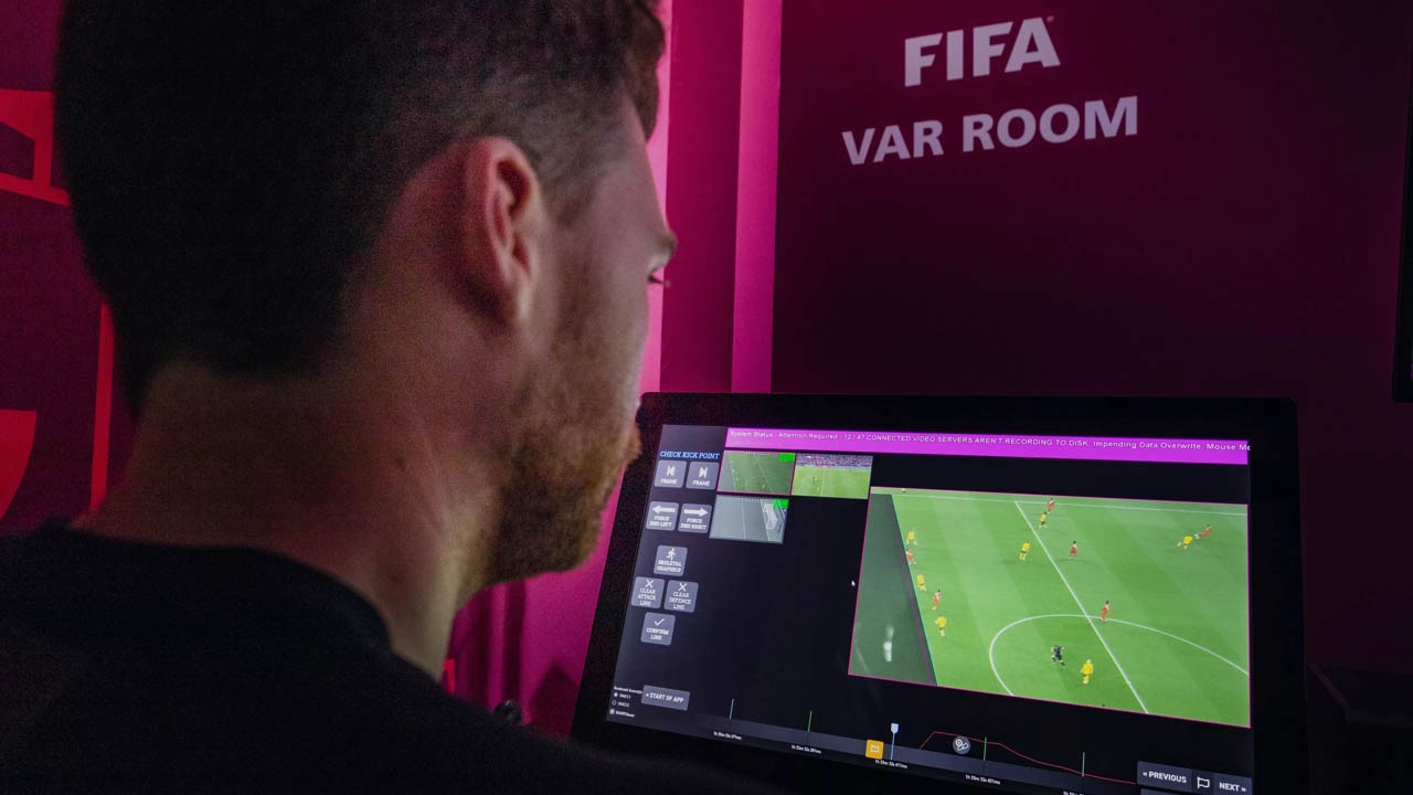 VAR room FIFA