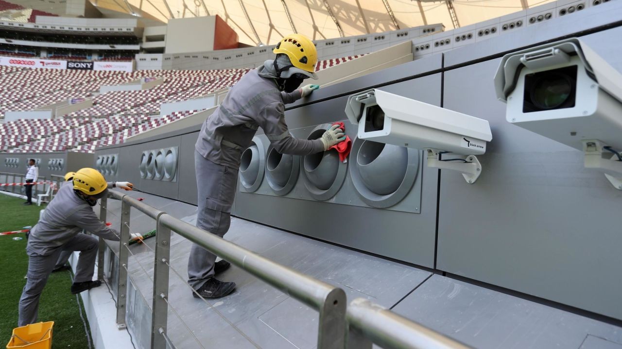 qatar stadium air conditioner