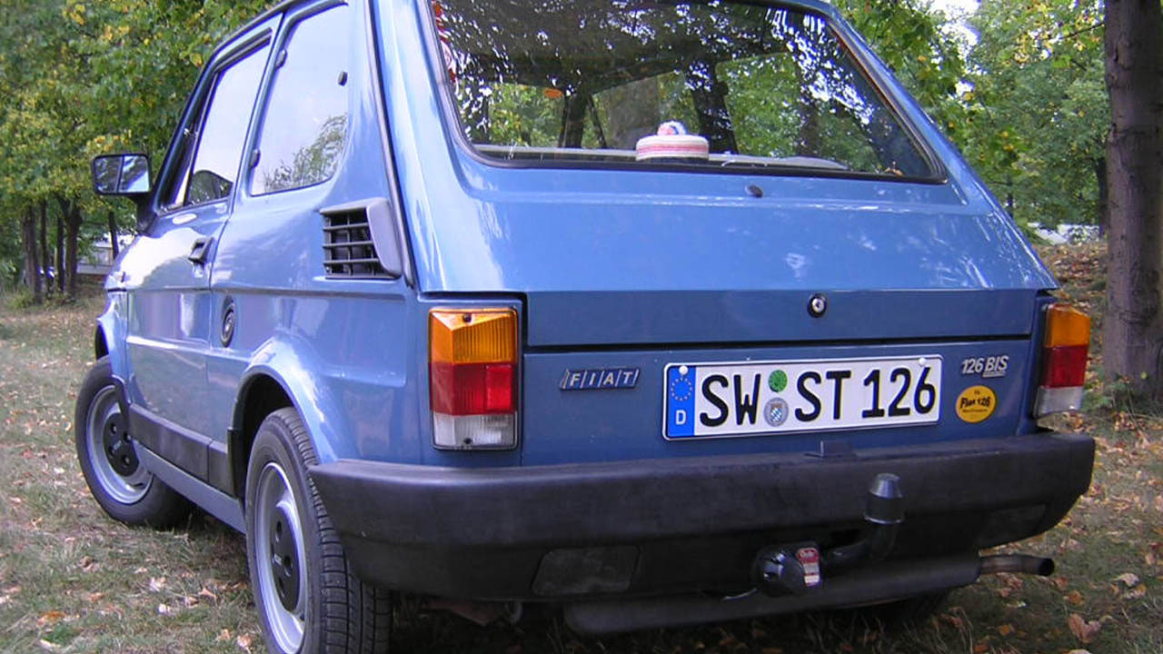 Fiat Bis 126 rear