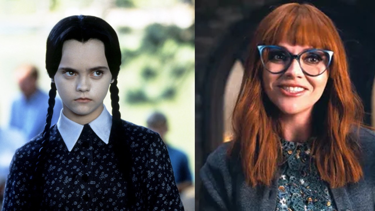 Wednesday Addams and Christina Ricci